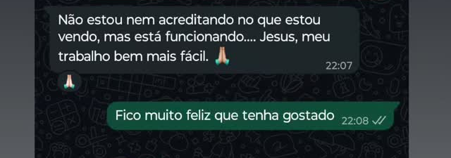 Depoimento de professora pelo WhatsApp sobre o AEE Pro